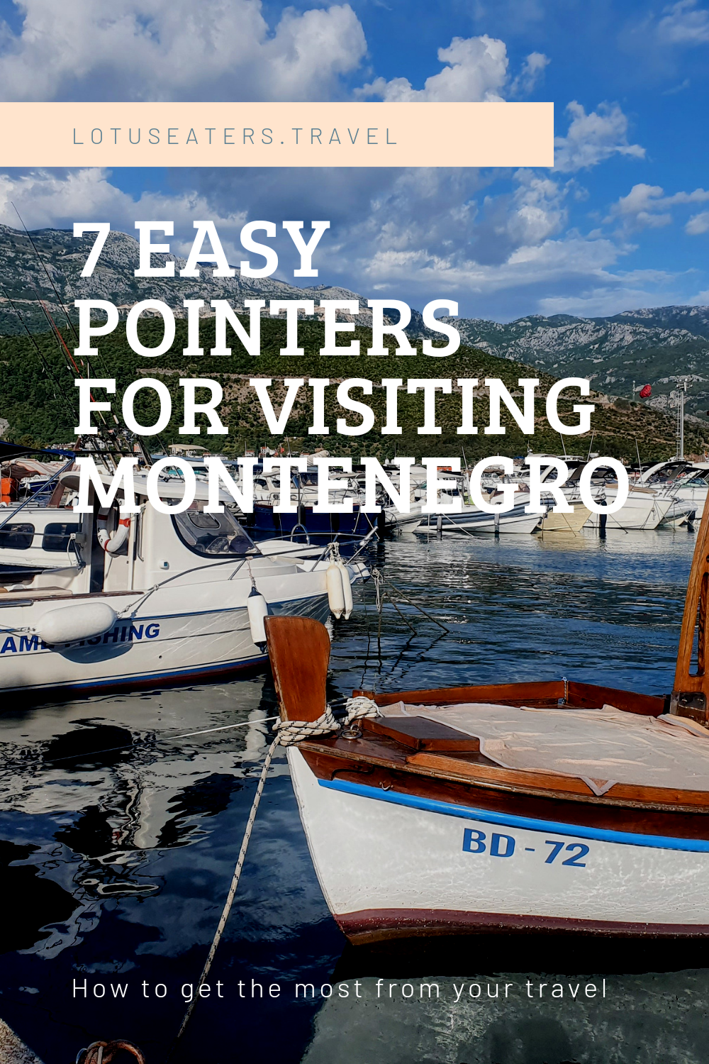 Montenegro Tips: 7 easy pointers for your visit to Montenegro
