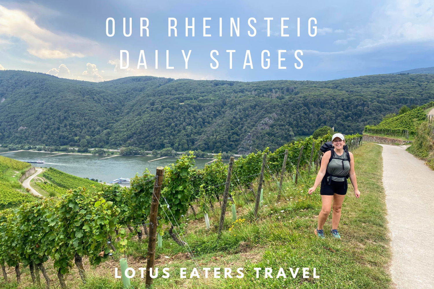 Our Rheinsteig Daily Stages: walking in 14 days or less
