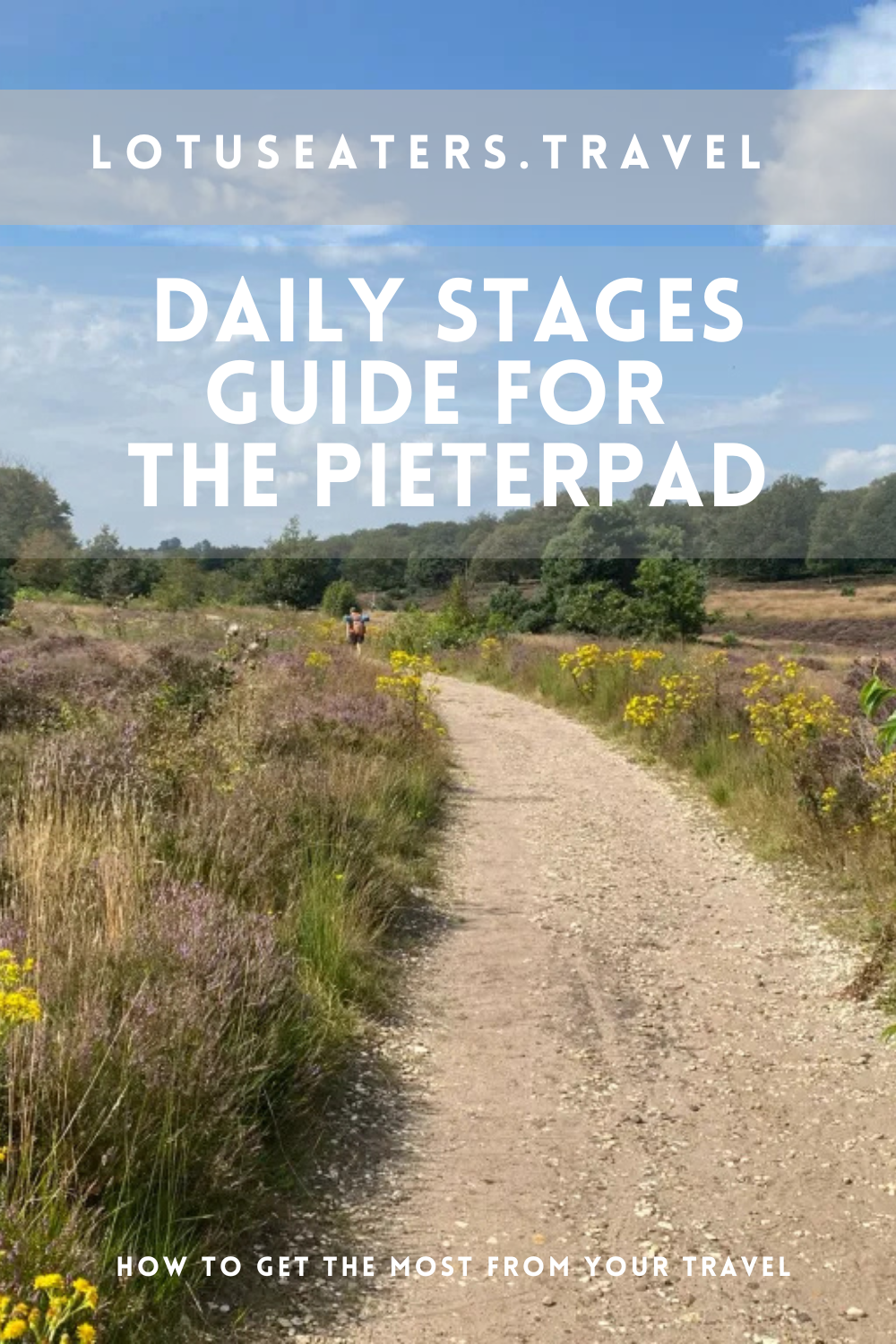 Daily stages guide Pieterpad